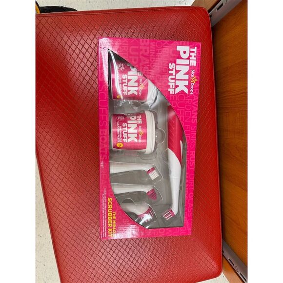 The Pink Stuff Miracle Electric Scrubber Kit with Cleaning Paste - Picture 3 of 3